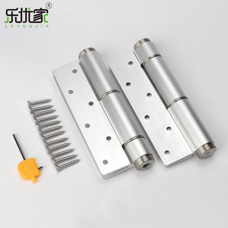 隐形门合页缓冲液压合页定位带闭门器自动关门自闭弹簧暗门 - 图2