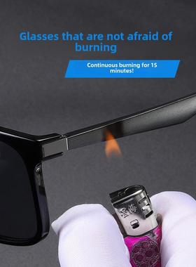 男士变色偏光太阳镜，驾驶专用太阳镜，女士防紫外线眼镜，时尚垂