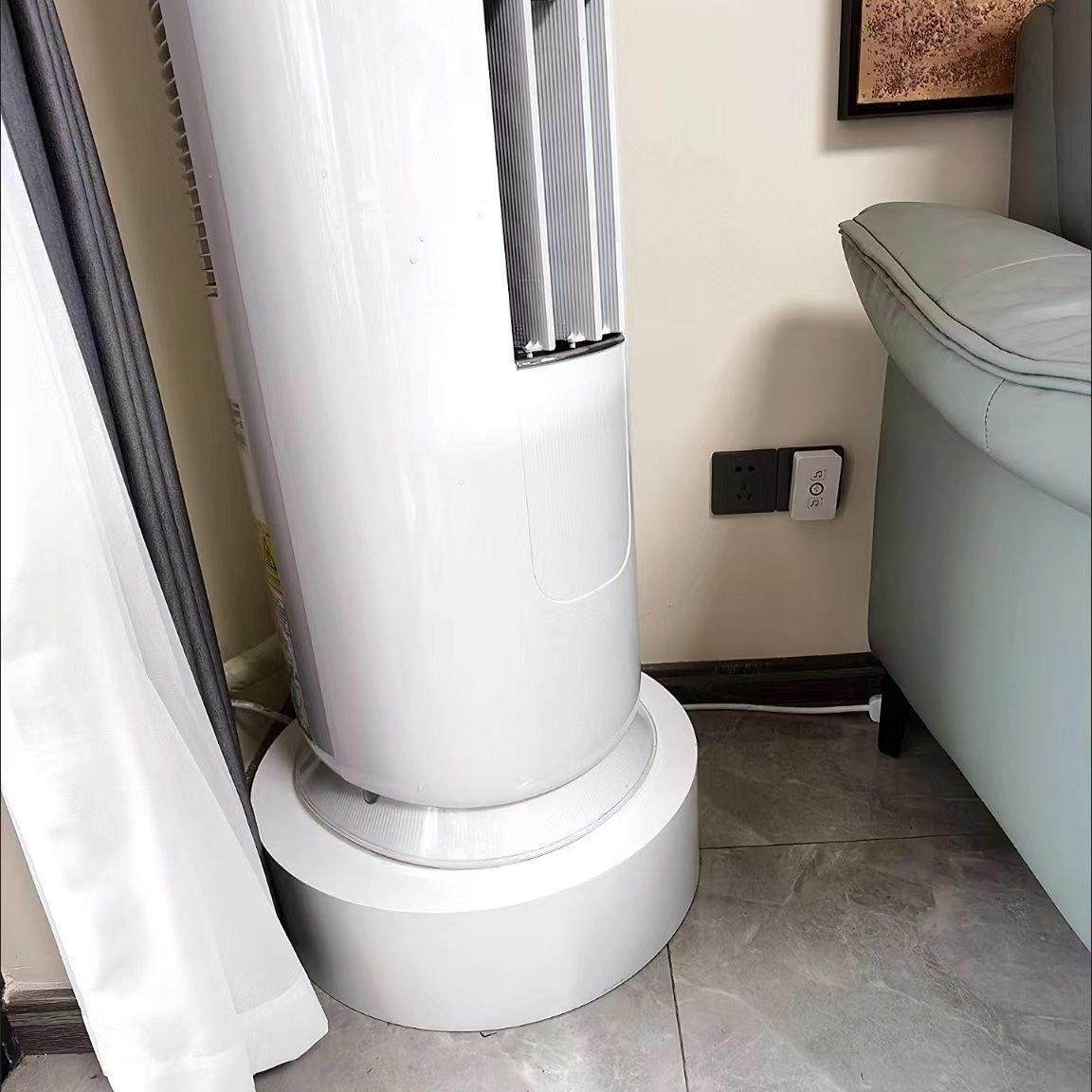 通用空调底座垫高托盘圆立式柜机托架垫子圆形烤漆,淘宝优惠券,粉丝福利购,淘宝优惠卷