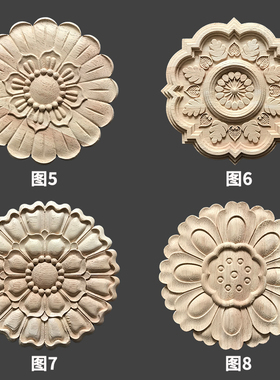浙江金华欧式东阳木雕橡胶木圆盘
