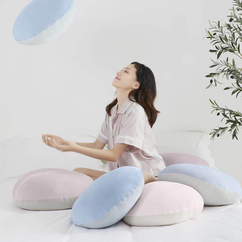 网易严选日式蓬软太鼓抱枕靠垫沙发床头靠枕居家枕办公室腰靠多色,淘宝优惠券,粉丝福利购,淘宝优惠卷