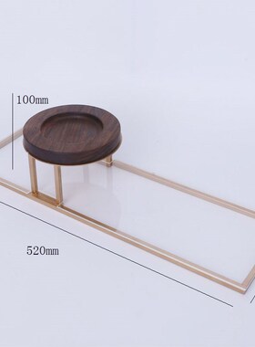 新中式茶具托盘组合摆件家居客厅茶几玄关样板房室内软装饰品摆设