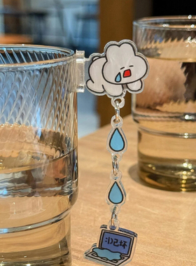 打工人牛马专属电脑摆件上班地铁立牌亚克力显示屏侧面解压装饰品