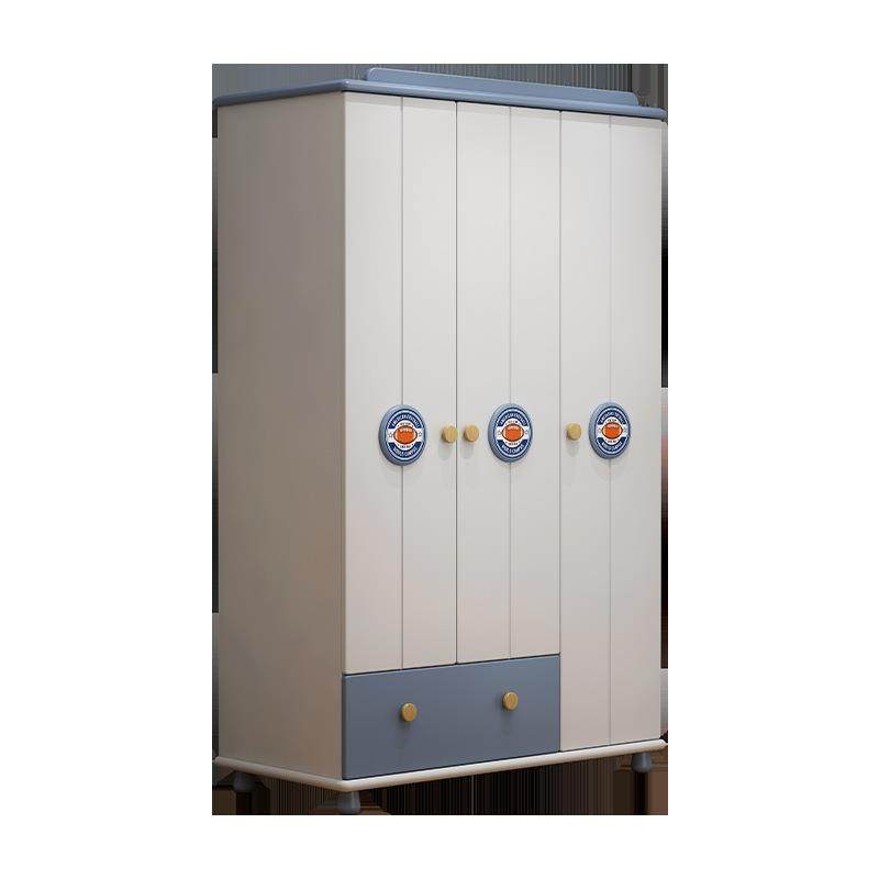 现代简约实木衣柜拼色圆角防撞青少年儿童开门衣橱柜小户型家用,淘宝优惠券,粉丝福利购,淘宝优惠卷