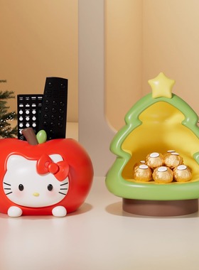 圣诞节氛围感布置糖果收纳摆件