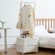 Rental simple clothes hanger multi-floor room storage rack simple clothes sleeper cabinet hanging bag home AXH functional cloak room