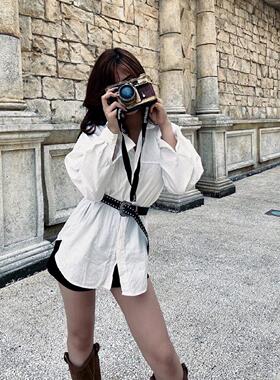 覆古拍照相机道具彷真单眼模型婚纱摄影儿童摄影写真老式拍摄摆件