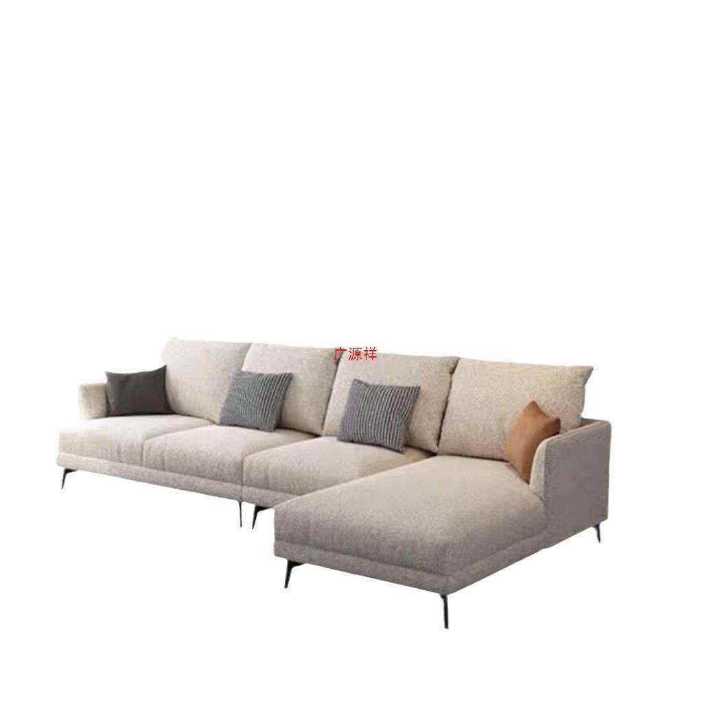 新可拆洗棉麻款布艺沙发防小户型人现代简约客厅三位直S-854653排,淘宝优惠券,粉丝福利购,淘宝优惠卷