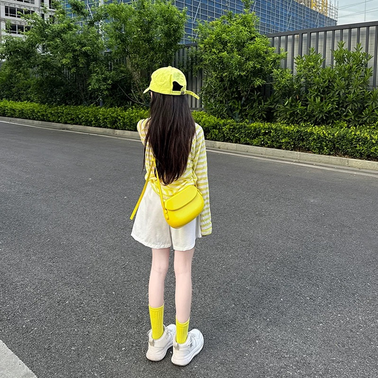 女大童夏套装2025新款小女孩绝美两件套儿童条纹长袖防晒罩衫短裤,淘宝优惠券,粉丝福利购,淘宝优惠卷