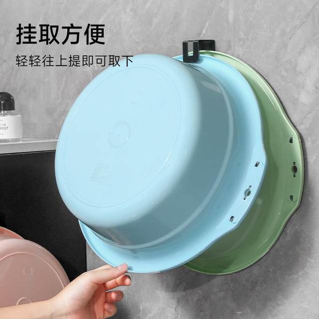 Direct sales new stainless steel washbasin hook without punching toilet basin storage rack bath tub bathroom toilet toilet
