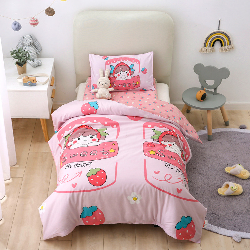 儿童幼儿园被子三件套春秋冬被夏季入园午睡专用纯棉小孩宝宝棉被,淘宝优惠券,粉丝福利购,淘宝优惠卷