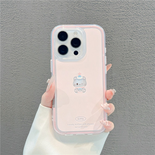 镂空帽子耳机猫咪新款适用苹果17Pro手机壳iPhone16max13小米15华为mate80pura70k60reno14荣耀400x300findx9 - 图0