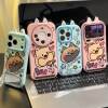 Couple big mouth puppy kitten suitable for Apple 17Pro mobile phone case iPhone16max Xiaomi 15 Huawei mate80pura70k60note14 Honor 400vivox100reno13