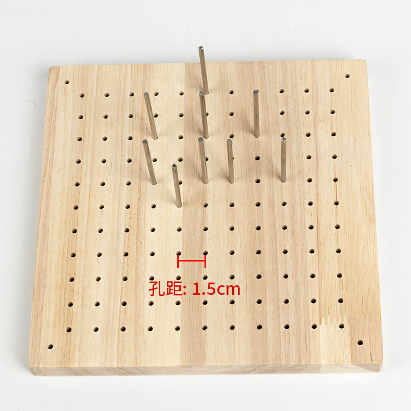 中国结定位板盘长结插桩盘神器diy手工编织活钉板木质包邮劳技课,淘宝优惠券,粉丝福利购,淘宝优惠卷