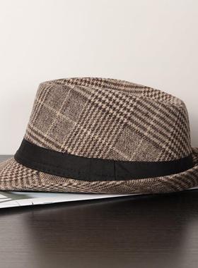 样板间衣帽间覆古帽子装饰道具样板间衣柜男女绅士帽子展示饰品