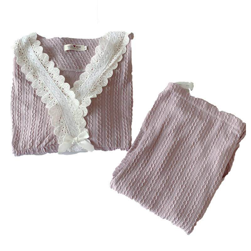 夏季月子服薄款纯棉家居服产妇产后哺乳期紫色孕妇睡衣莫代尔女夏,淘宝优惠券,粉丝福利购,淘宝优惠卷