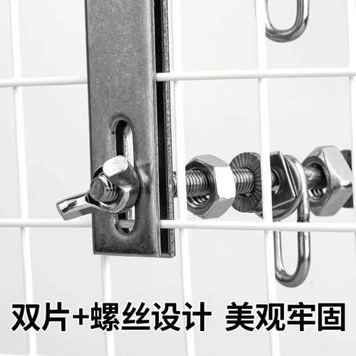 鹦鹉用品 304不锈钢中大型鹦鹉玩具啃咬磨牙开发益智鸟笼展示站架 - 图1