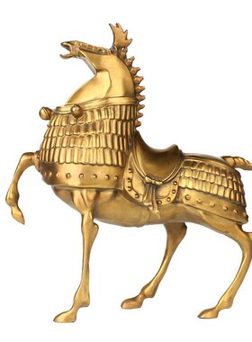 将军马全铜马摆件客厅办公室家居饰品桌面装饰品乔迁开业高档礼品