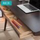 Zhimu Workshop pure solid wood desk 1.2 meters Nordic Japanese style simple beech computer desk 0.8 meters study desk
