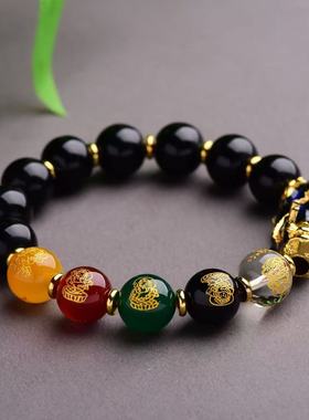 AC安康阁铜合金变色貔貅手串