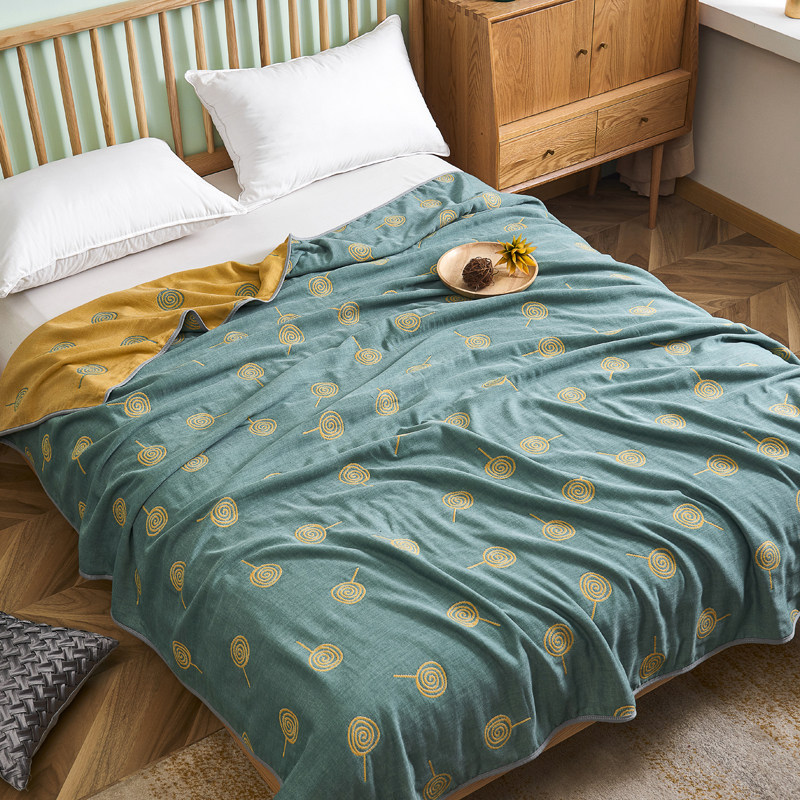 纯棉纱布毛巾被全棉六层加厚毛巾毯60支办公室午睡盖毯婴儿童夏被,淘宝优惠券,粉丝福利购,淘宝优惠卷