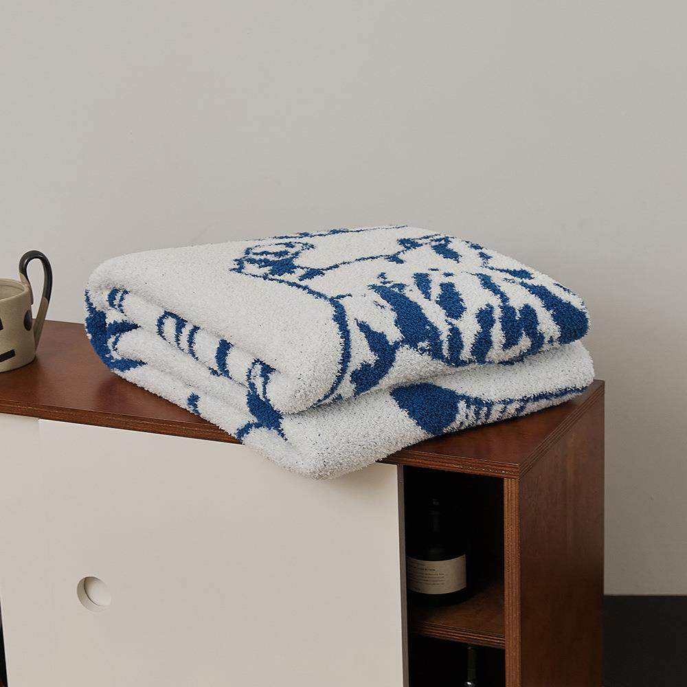 复毯古奢猫咪半边绒轻加厚保暖绒盖沙发463装披饰肩毯子办公午休,淘宝优惠券,粉丝福利购,淘宝优惠卷