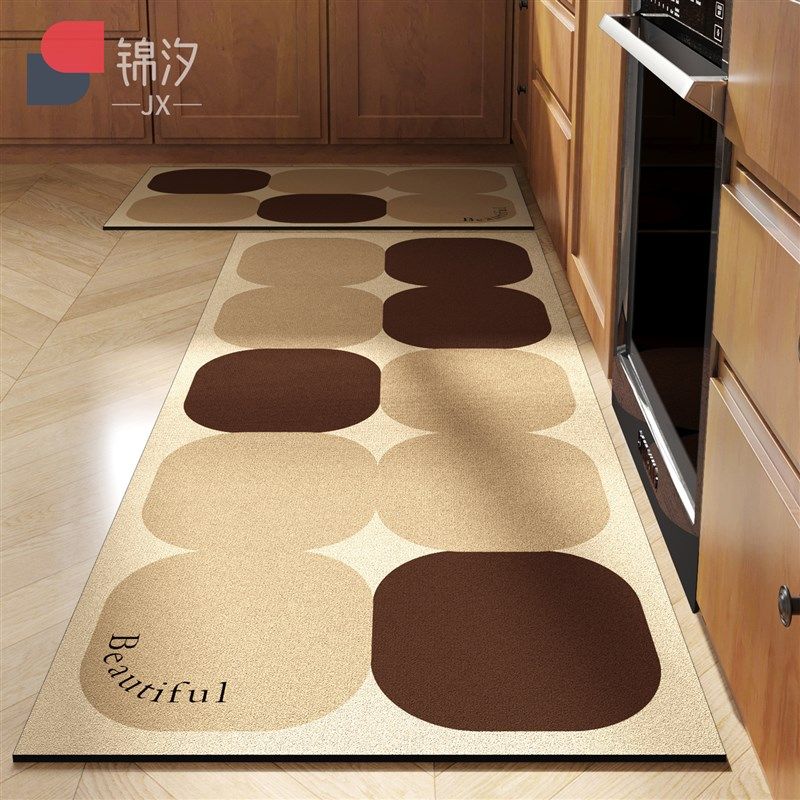 厨房地垫硅藻泥地毯防滑防油可擦免洗专用转角耐脏脚垫家用吸水垫,淘宝优惠券,粉丝福利购,淘宝优惠卷
