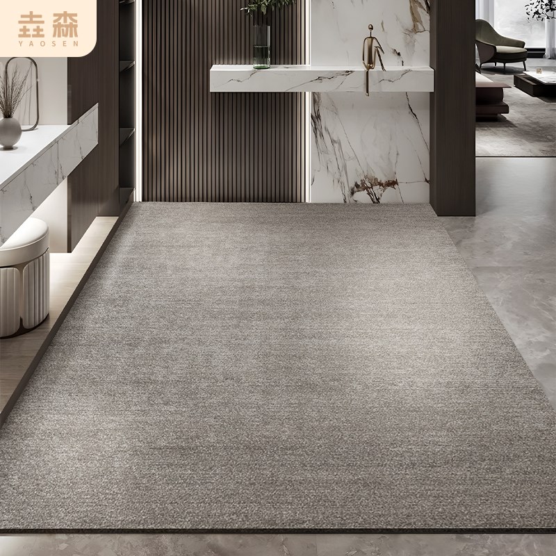 垚森之家入户地垫2025新款进门门口皮革脚垫玄关家用门垫耐脏防滑 - 图0