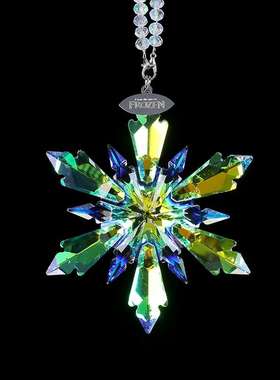 汽车内饰挂件 水晶雪花车挂装饰用品 个性潮流风格挂件用品