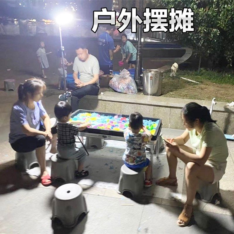 摆摊三轮车灯夜市灯特亮露营灯架便携式照明灯不插电支架地摊挂灯,淘宝优惠券,粉丝福利购,淘宝优惠卷