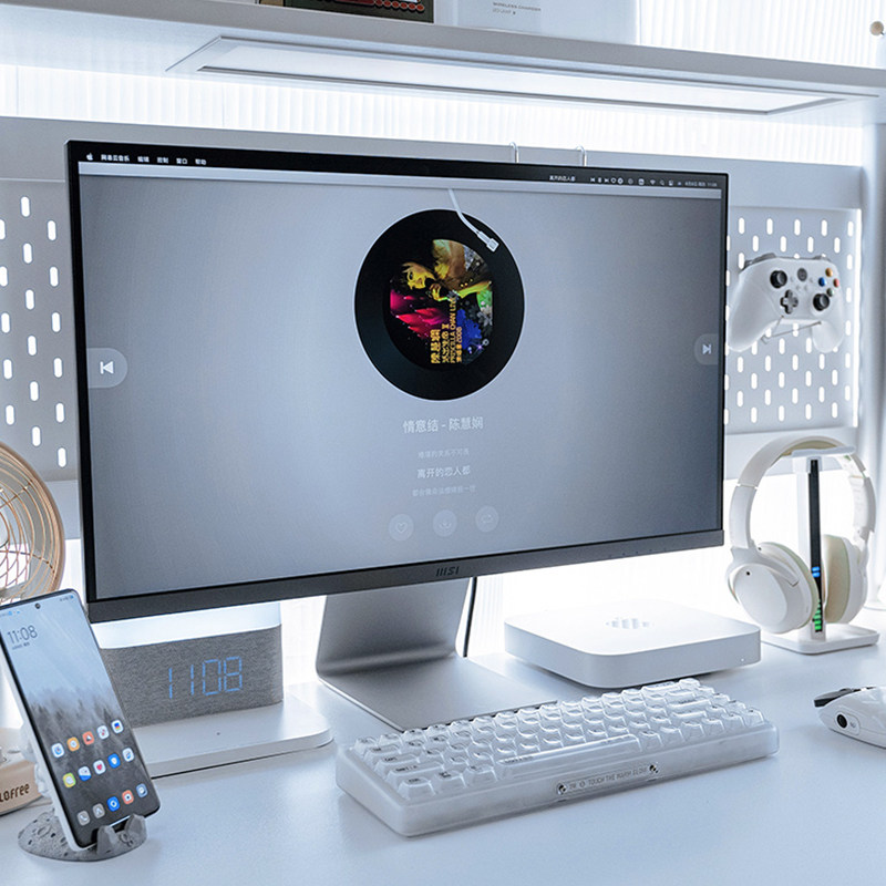 微星 27英寸4K办公设计电脑显示器 10bit Type-C 65W接口 MD271UL,淘宝优惠券,粉丝福利购,淘宝优惠卷