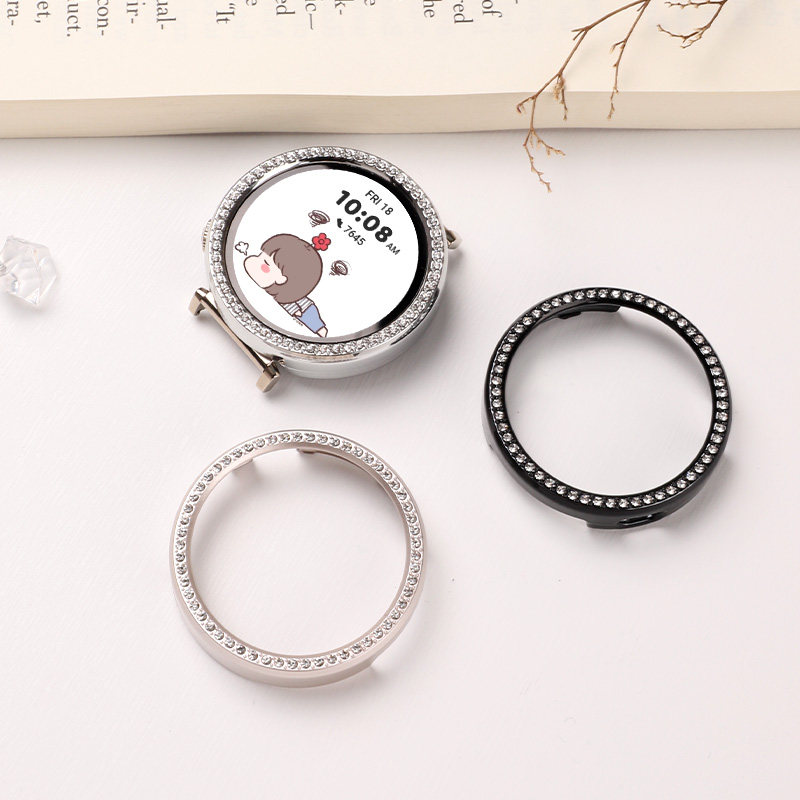 适用于华为gt4手表保护壳41mm表盘仿钻边框保护套高级ins表壳WatchGT4新款镂空带钻智能运动男女防摔防刮配件,淘宝优惠券,粉丝福利购,淘宝优惠卷