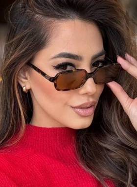 书呆子防紫外线方形韩版女潮近视