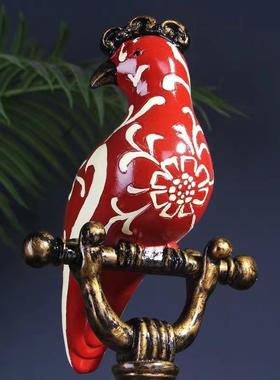 富贵鸟美式HK9-0酒柜装饰古摆件典意软装厅饰品创高档客壁炉玄关