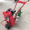 New agricultural chain rail micro-tiller small-hand high-power rotary tiller GMM household type support belt-type plow