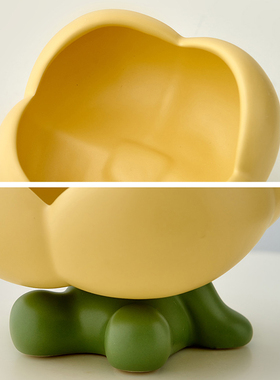 入户玄关钥匙收纳摆件陶瓷门口桌面客厅家居装饰品置X物架放钥匙