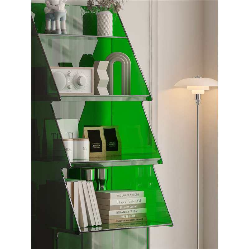 亚克力家居收纳置物架餐厅边柜卧室储物柜角落书架落地多层置物柜,淘宝优惠券,粉丝福利购,淘宝优惠卷