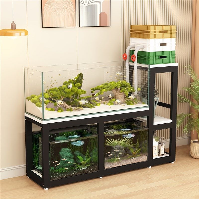 鱼缸架子鱼缸柜鱼缸桌龟缸架鱼缸底座金属钢架超强承重多层鱼缸架,淘宝优惠券,粉丝福利购,淘宝优惠卷