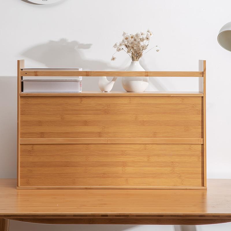 物桌书架收纳置架实木创意简易飘面MGL整窗理架桌上学生儿童小型 - 图1