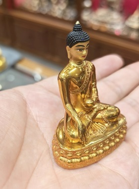 释迦牟尼佛/释迦佛/释迦牟尼/佛祖/悉达多/5cm金铜佛像梵天藏传