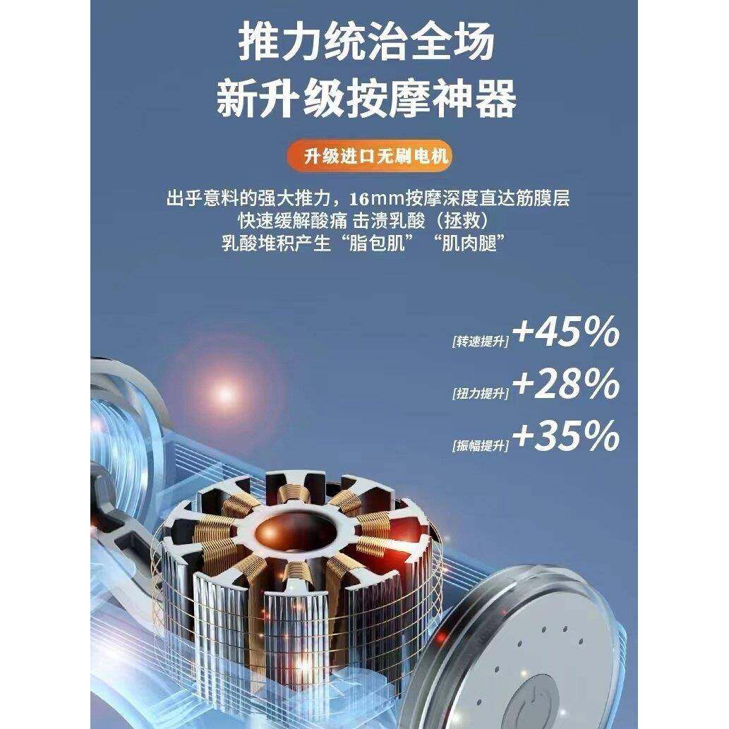 日本进口筋膜枪家用电动肌肉MINI按摩器智能颈膜抢健身男女放松仪,淘宝优惠券,粉丝福利购,淘宝优惠卷
