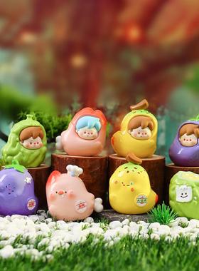 直销新款新款创意啊不！生鲜系列摆件潮玩工艺品桌面装饰小摆件