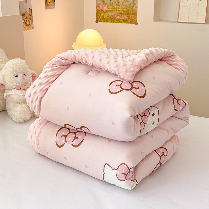 A类母婴级三丽鸥kt猫豆豆被儿童可裸睡被子被芯秋冬季奥特曼卡通,淘宝优惠券,粉丝福利购,淘宝优惠卷