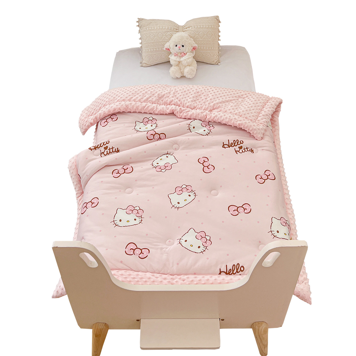 A类母婴级三丽鸥kt猫豆豆被儿童可裸睡被子被芯秋冬季奥特曼卡通,淘宝优惠券,粉丝福利购,淘宝优惠卷