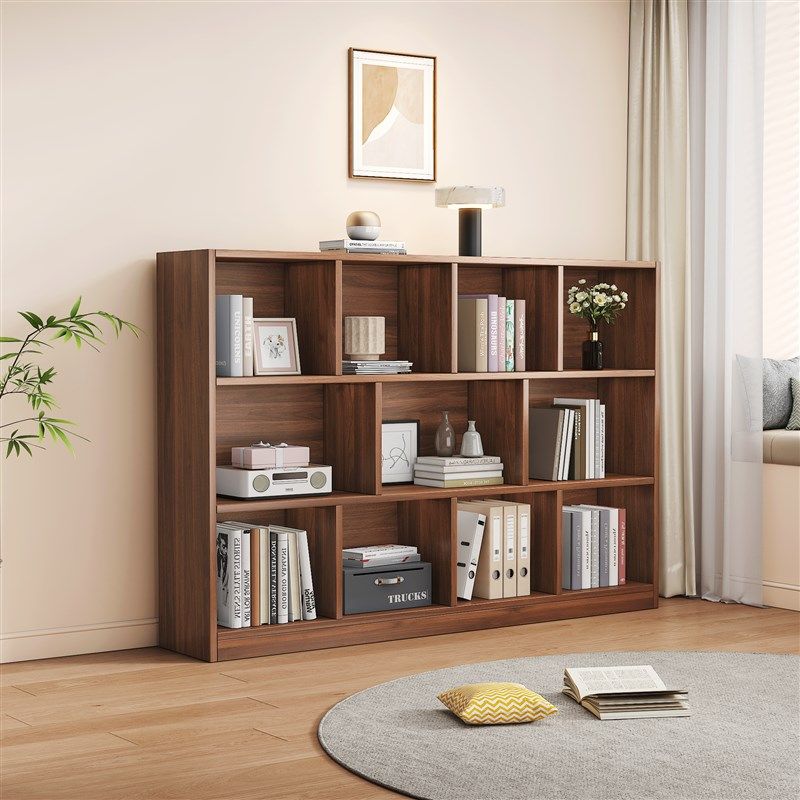 实木书架落地置物架客厅柜子教室学生收纳柜卧室置物柜定做矮书柜,淘宝优惠券,粉丝福利购,淘宝优惠卷