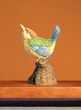 圣诞新年喜鹊铜摆件家居装饰品客厅玄关办公室乔迁新居送朋友礼品