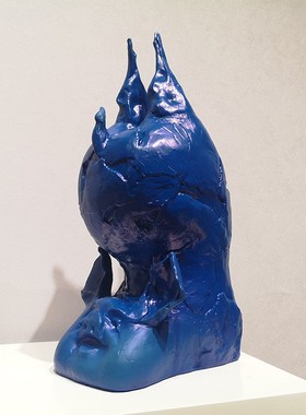 现代简约瑜伽倒立小猪摆件酒店样板间家居居家客厅卧室装饰工艺品