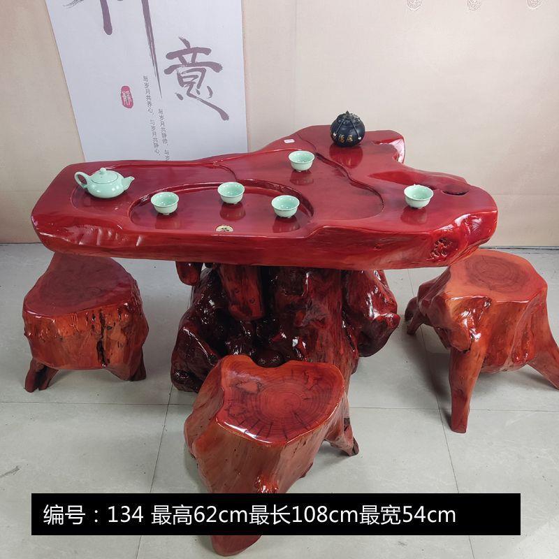 根雕茶台香樟木树根茶几家用客厅原木头茶台实木树桩小型阳台茶桌 - 图2