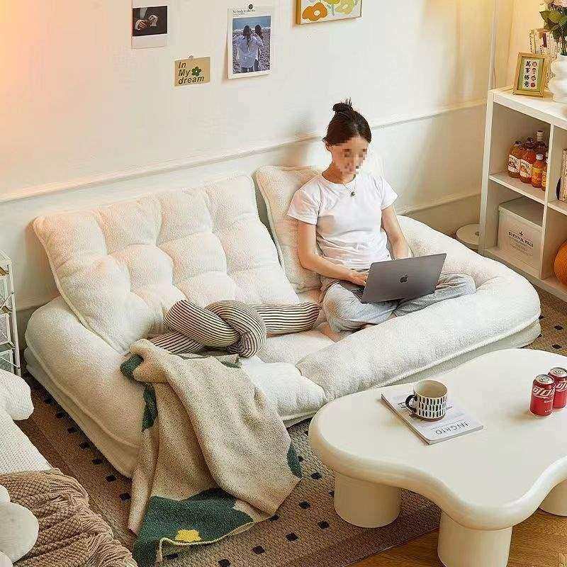 狗窝午休躺椅人类睡躺懒人沙发榻榻米房间可可折叠两用沙发床卧室,淘宝优惠券,粉丝福利购,淘宝优惠卷