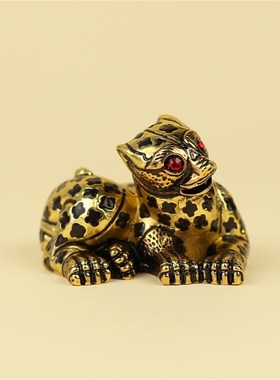 中国考古博物馆主题邮局错金铜B豹镇摆件文创礼品文化创意伴手礼